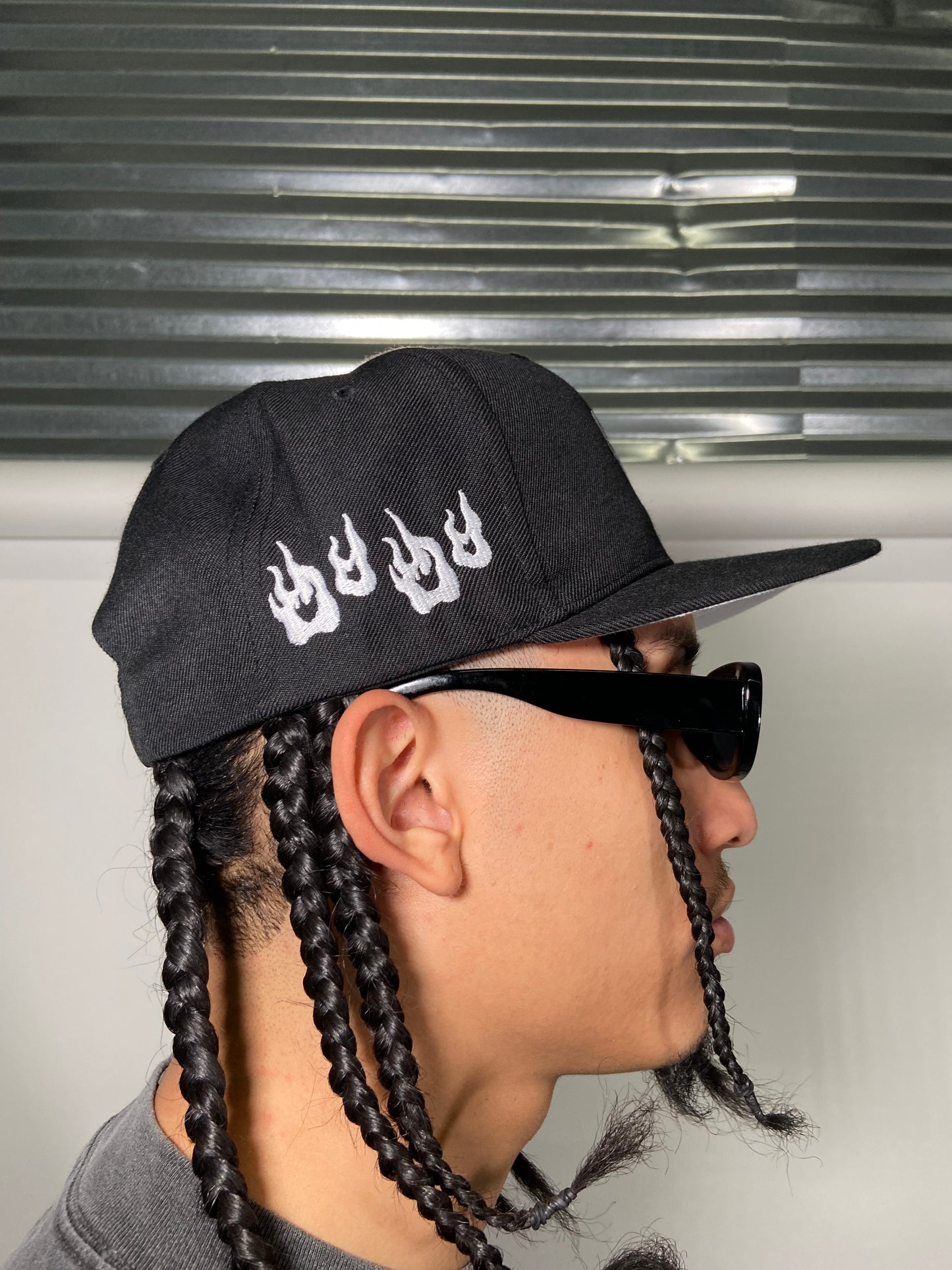 Kaze Flare Classic Logo (White Flare Edition) SnapBack