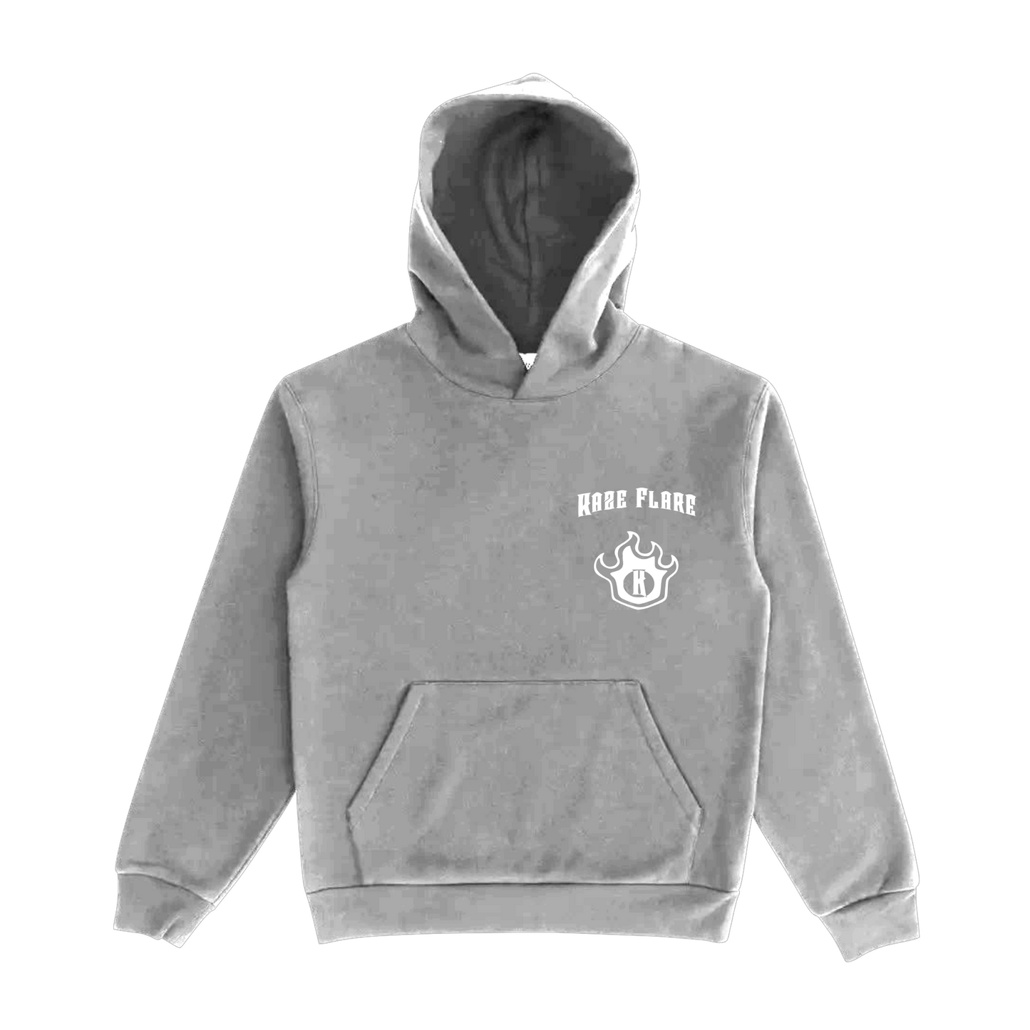 Kaze Flare Classic Logo Grey Hoodie