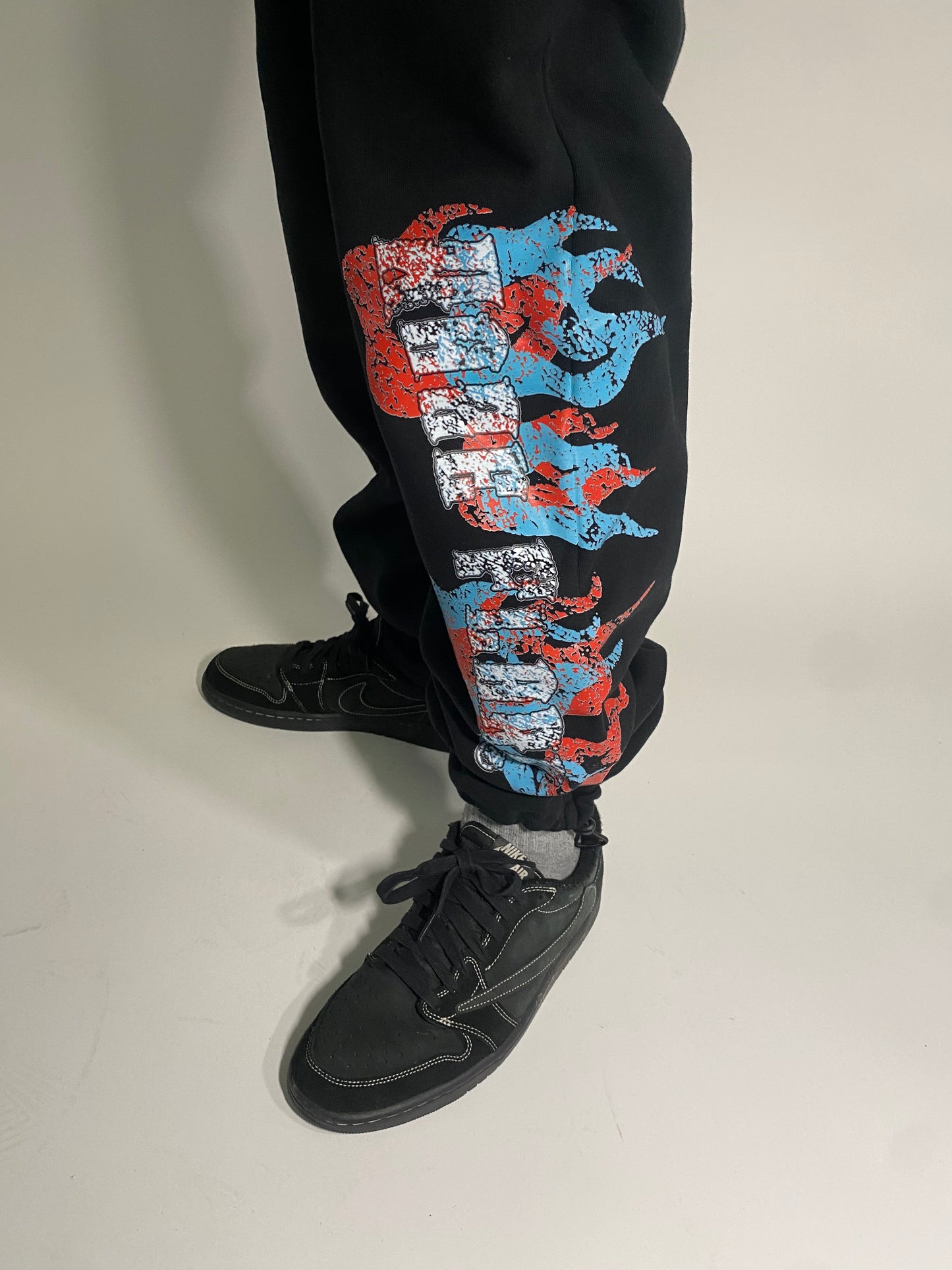 Kaze Flare Fusion Flames Sweatpants